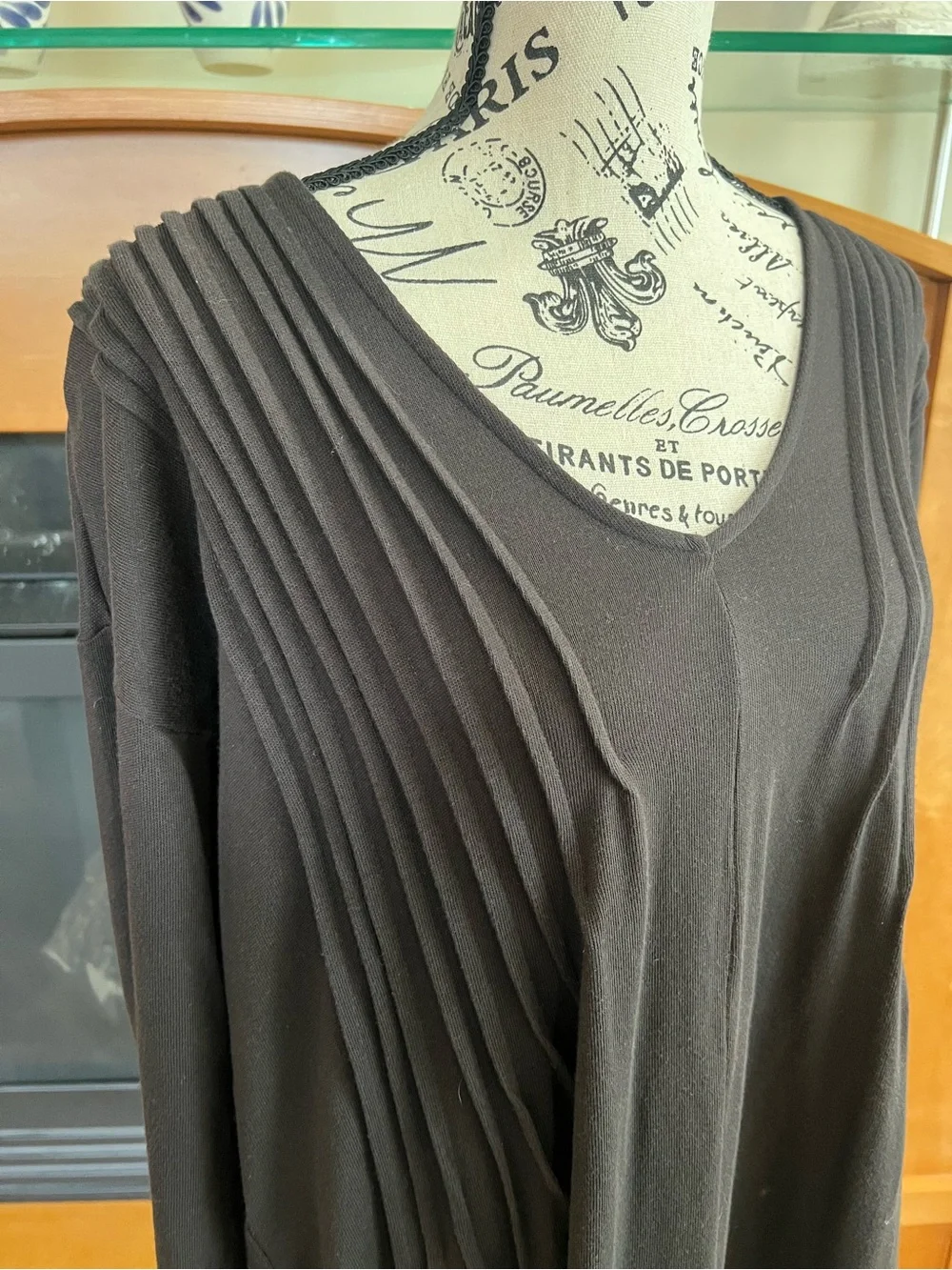 Free People Pleated V-Neck Women’s Dress